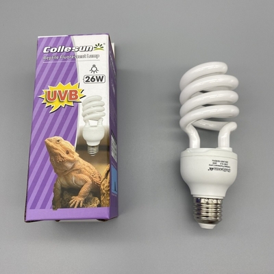 26W 5.0 UVB bóng đèn đèn huỳnh quang CFL UVB đèn cho cá sư tử, rắn và rùa