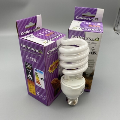 턱수염 드래곤 CFL UVB 램프 10.0 26Watt UVA UVB 파충류 램프