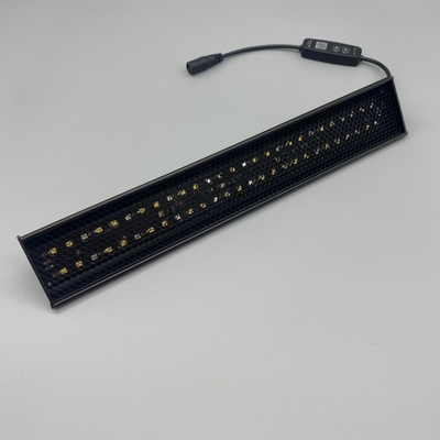 Luz LED UVB para répteis, LED UVA UVB Reptile Light Fixture Controll 8W Alumínio UVA UVB Reptile lâmpada LED