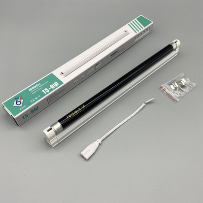 F8T5BLB ống ánh sáng đen T5 8W 395nm tia cực tím UVA Đèn đen được sử dụng để thăm dò và xác minh tiền tệ