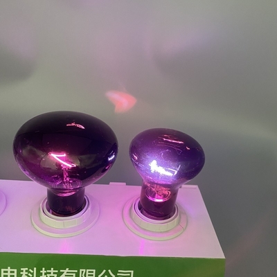 Merah Hitam 150 Watt Lampu Pemanas OEM Hari Dan Malam Reptil